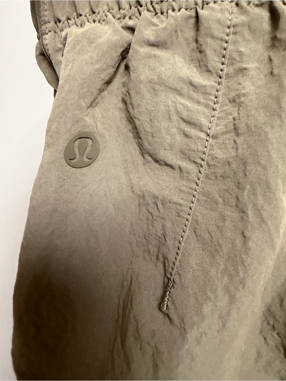 lululemon athletica Relaxed Wide-Leg Pants in Taupe - Picture 6 of 8